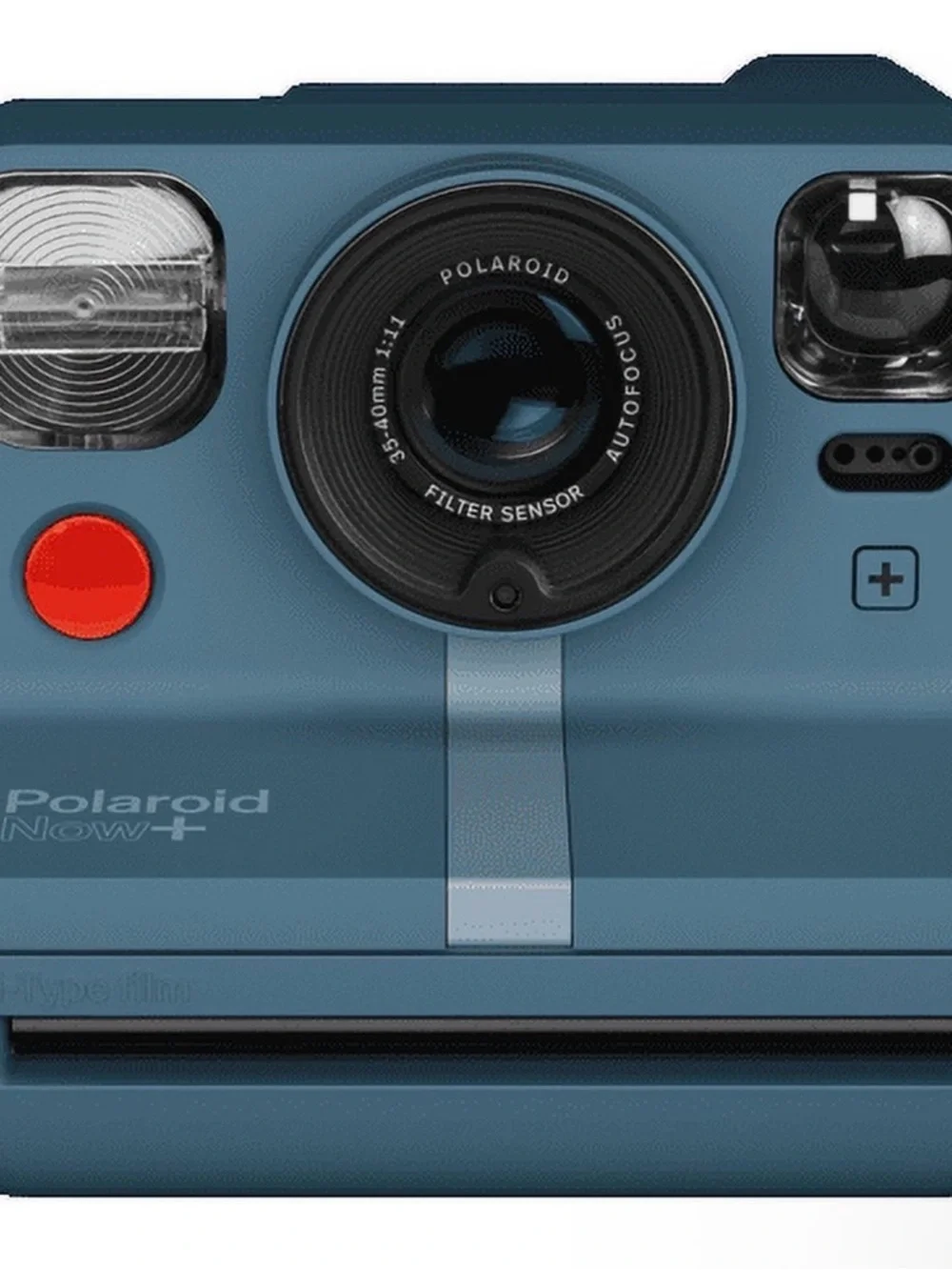 Polaroid Now+ Instant Camera in Blue Grey - Like New plus Topo Strap